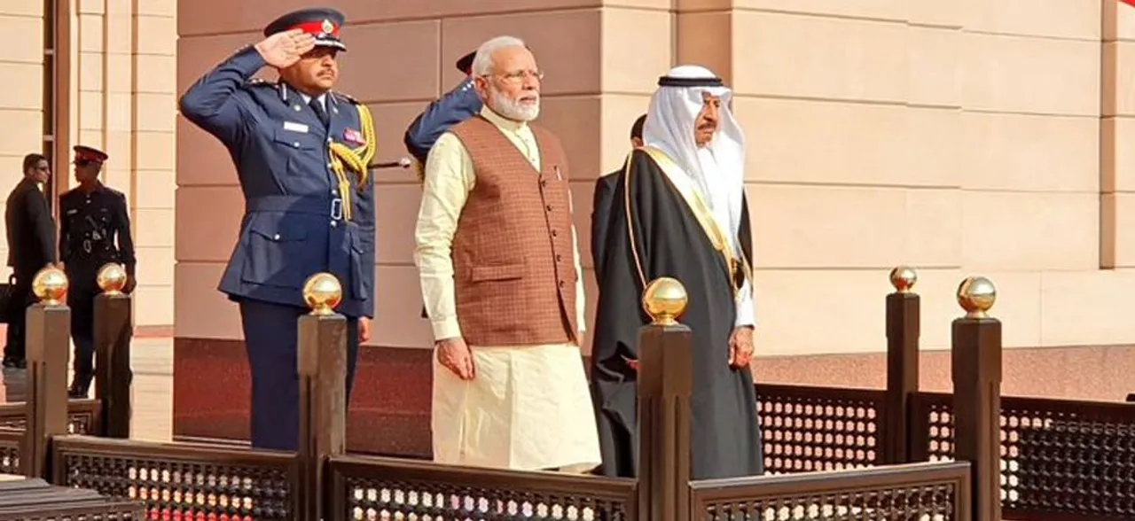 PM Narendra Modi holds talks with his Bahraini counterpart Salman Al Khalifa