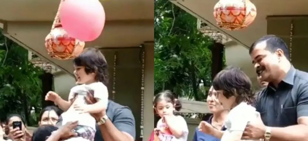 Kareena Kapoor's son Taimur celebrates Janmashtami at school with cousin Inaaya, watch VIDEO 