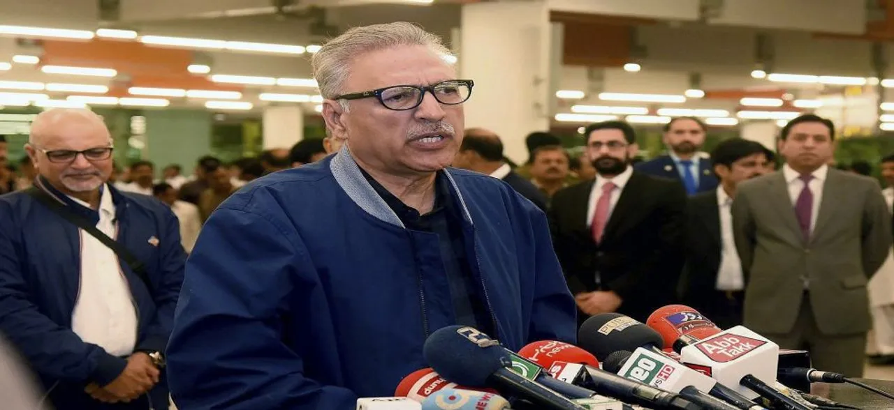 Pakistan President Arif Alvi issued notice by Twitter over Kashmir post, minister blames Modi govt