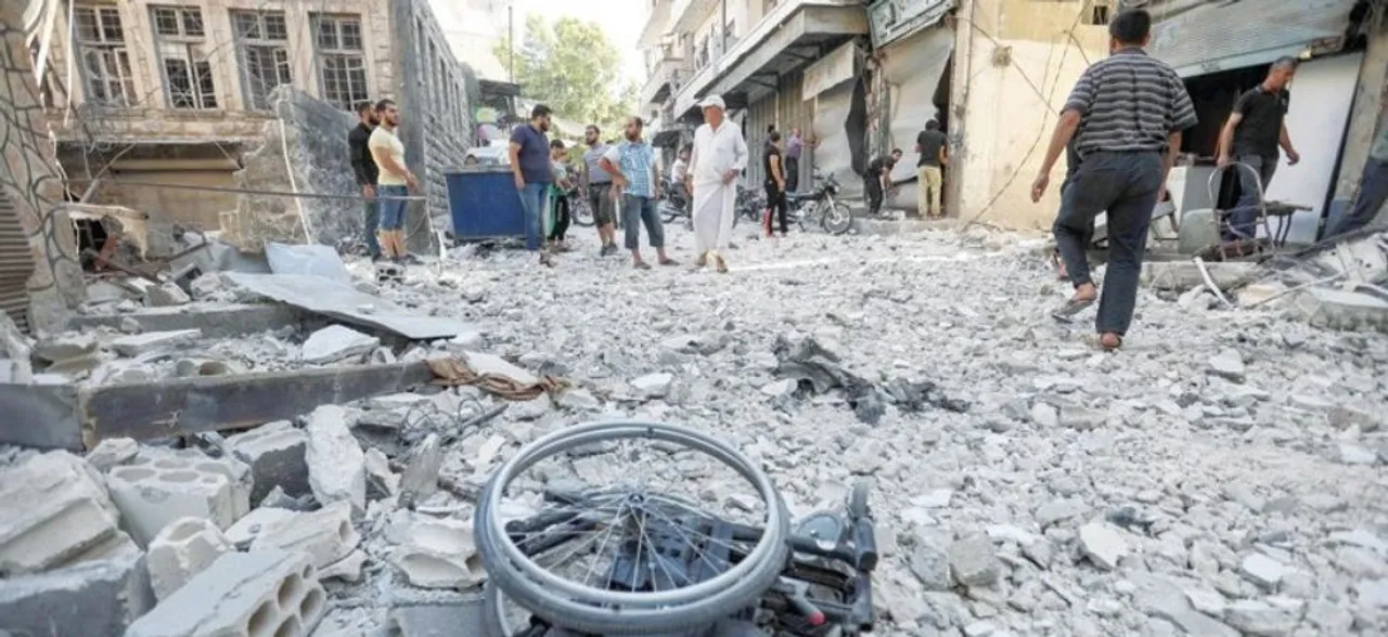 Air strikes kill 12 civilians in northwest Syria: Monitor