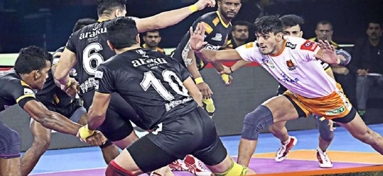 Pro Kabaddi League: Puneri Paltan Beat Telugu Titans 27-34 