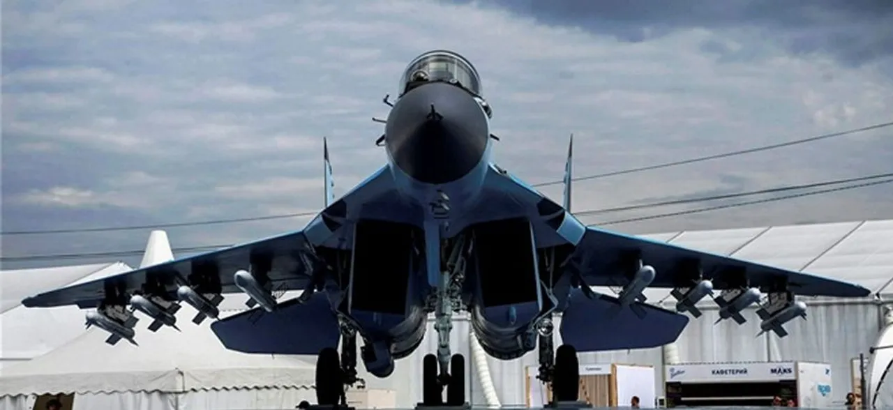 At Russian Air Show, IAF Pilots Test Fly MiG 35 Fighter Aircraft