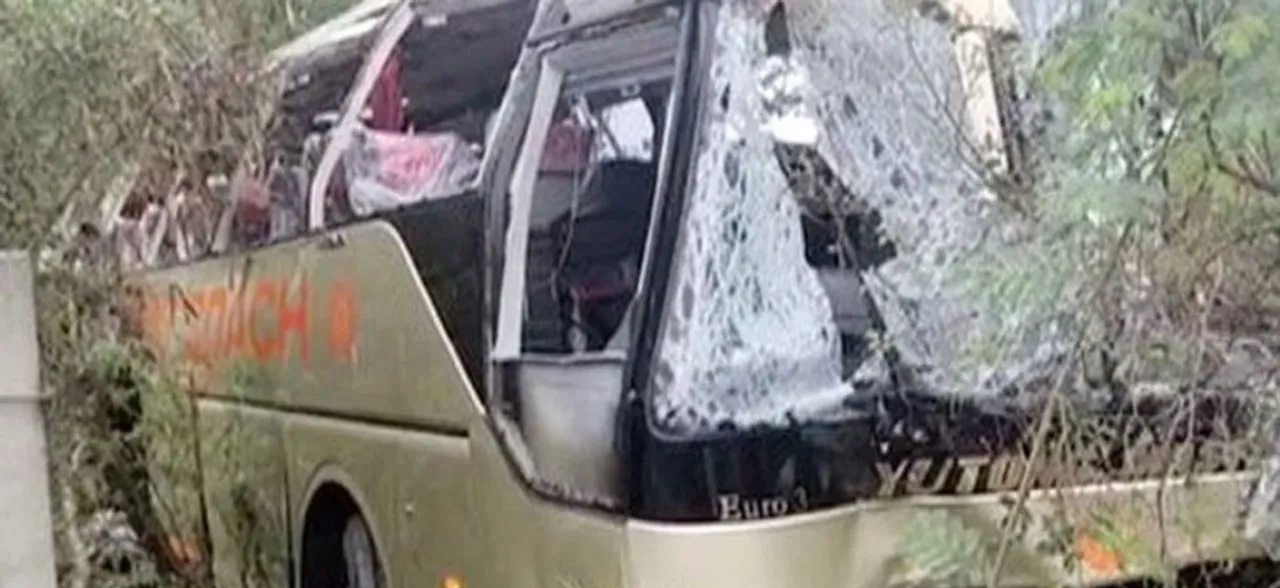 At Least 24 Killed As Bus Falls In Ditch In Pakistan's Khyber Pakhtunkhwa 