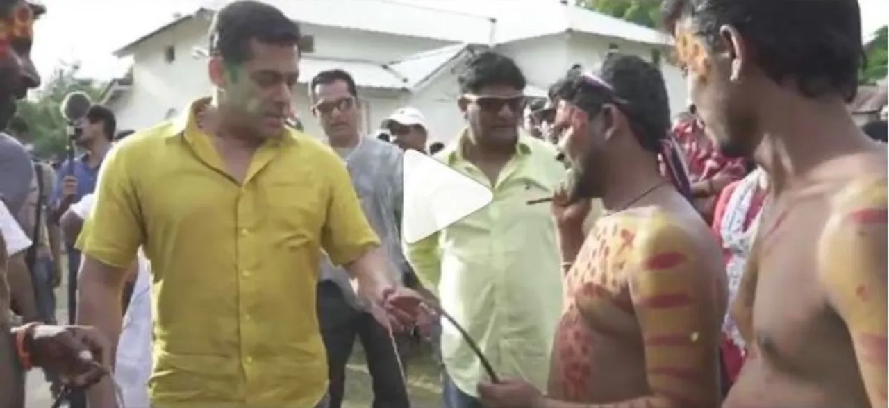 WATCH: 'ahhhhhhhhhhhh'....Salman Khan Tries Hand At THIS Shocking Act