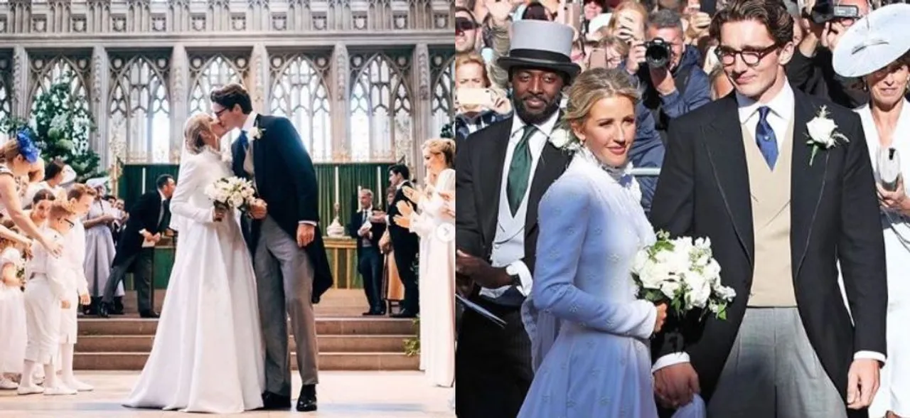 Ellie Goulding Marries Longtime Boyfriend Casper Jopling In Yorkshire 