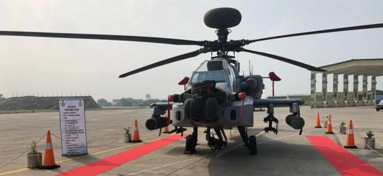 Indian Air Force Inducts 8 US-Made Apache Helicopters At Stunning Pathankot Ceremony
