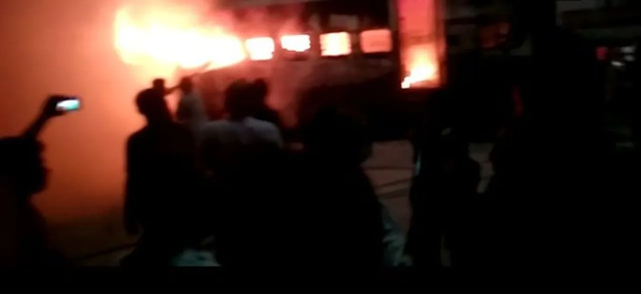 Fire Breaks Out In Coach Of Sampark Kranti Superfast Express