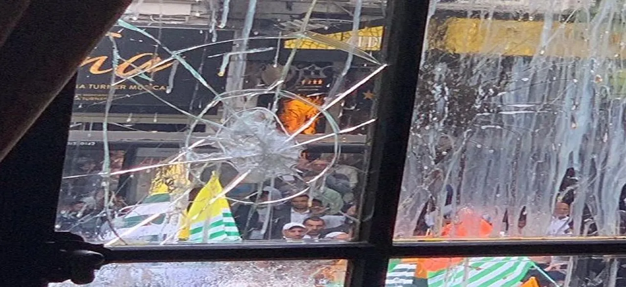 India Blames Pakistan-Incited Elements For 'Vandalism' At Indian Mission In London