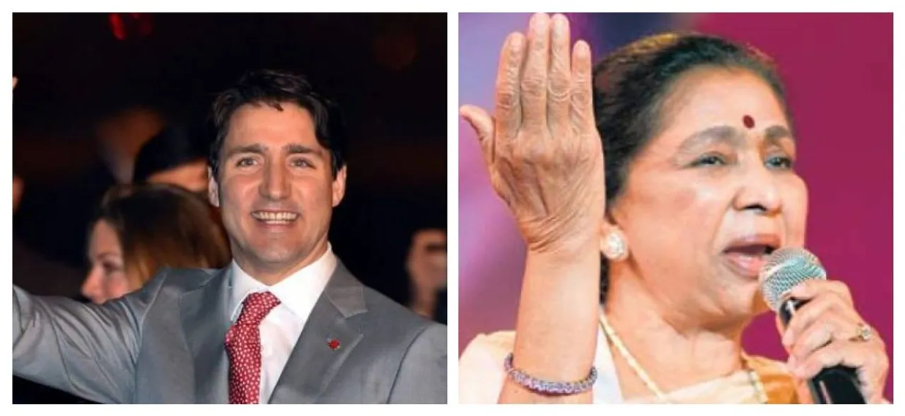 Justin Trudeau Sends Best Wishes To Asha Bhosle On Her Birthday 