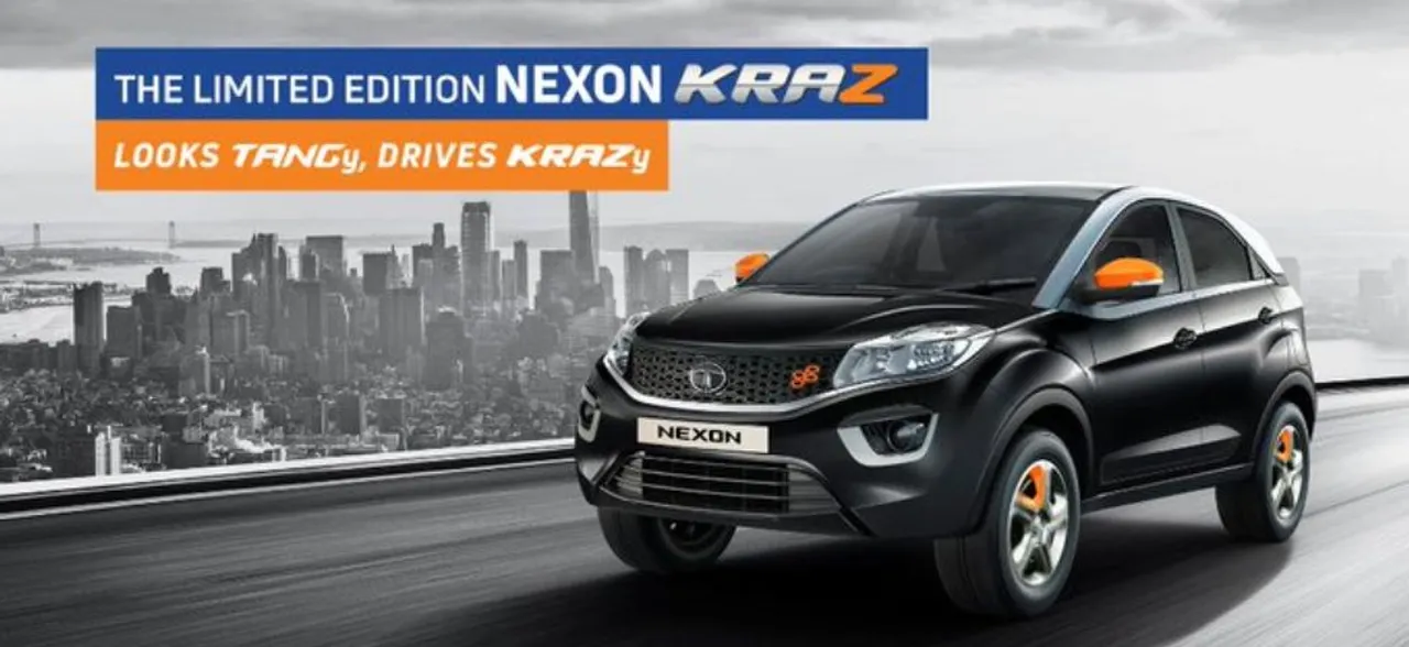 Tata Nexon Kraz Limited Edition Launched in India for An Introductory Price Of Rs 7.57 Lakh: Specs Inside 