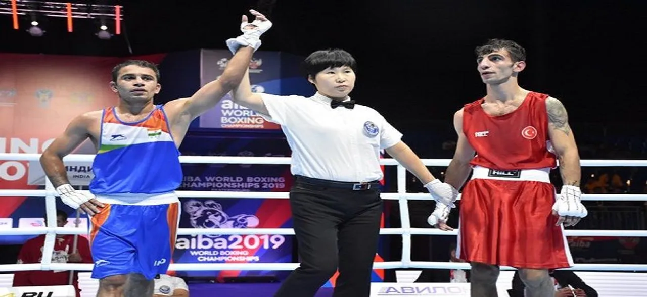 Amit Panghal, Manish Kaushik Assured Of Spot In Olympic Qualifiers After World Boxing Medals