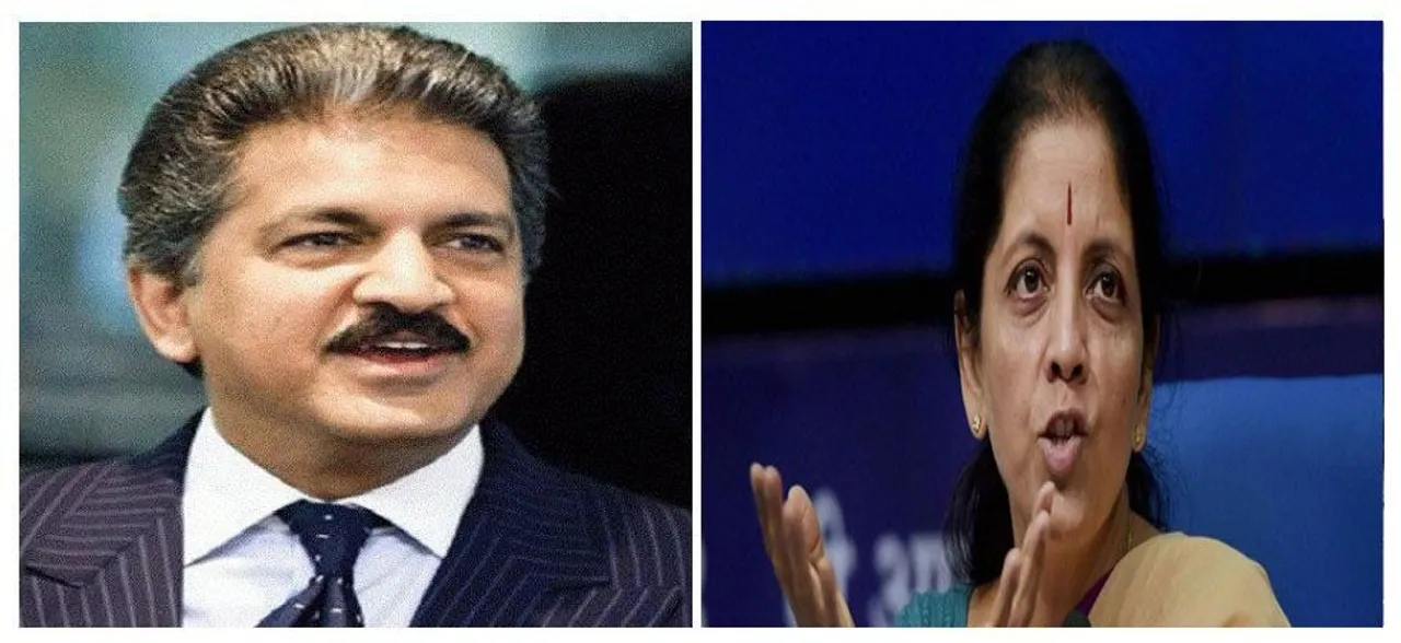 Anand Mahindra Slams Trolls, Comes To Sitharamanâ€™s Defence