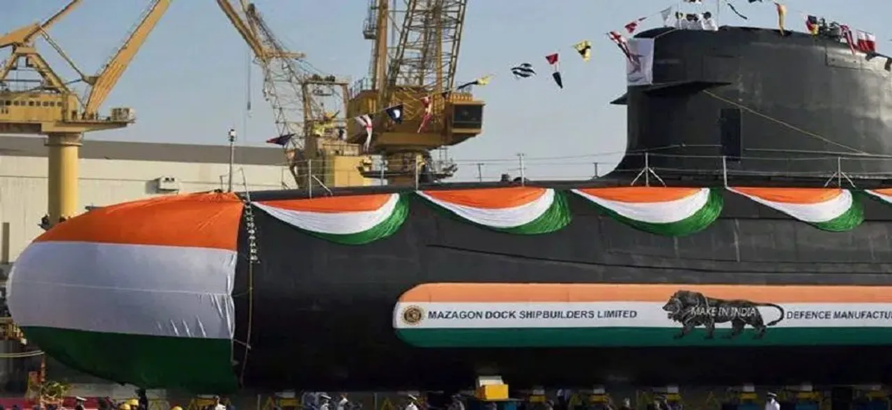 Watch: Indian Navy Releases First Look Of INS Khanderi, To Be Commissioned On September 28