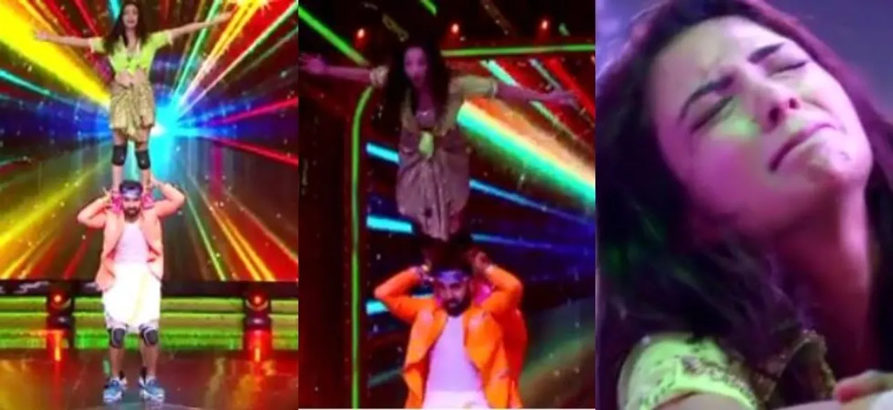 WATCH: Pooja Banerjee Falls On Stage During Nach Baliye Performance