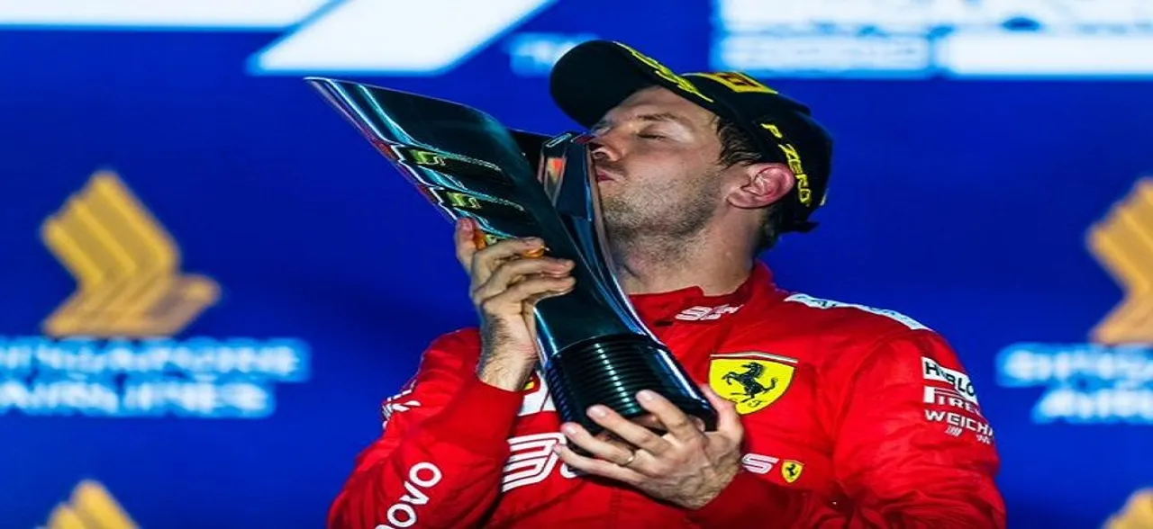 Sebastian Vettel Ends Year-Long Wait For F1 Win With Victory In Singapore Grand Prix
