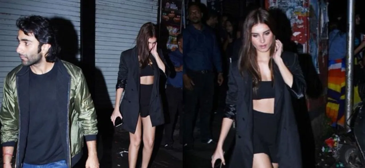 Rumoured Lovebirds Tara Sutaria And Aadar Jain Step Out For Date Night, See PICS