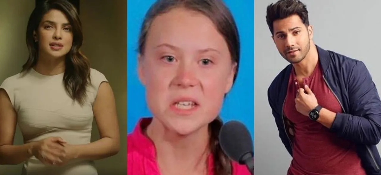 HowDareYou: Bollywood Celebs From Priyanka Chopra To Varun Dhawan Extend Support To Greta Thunberg
