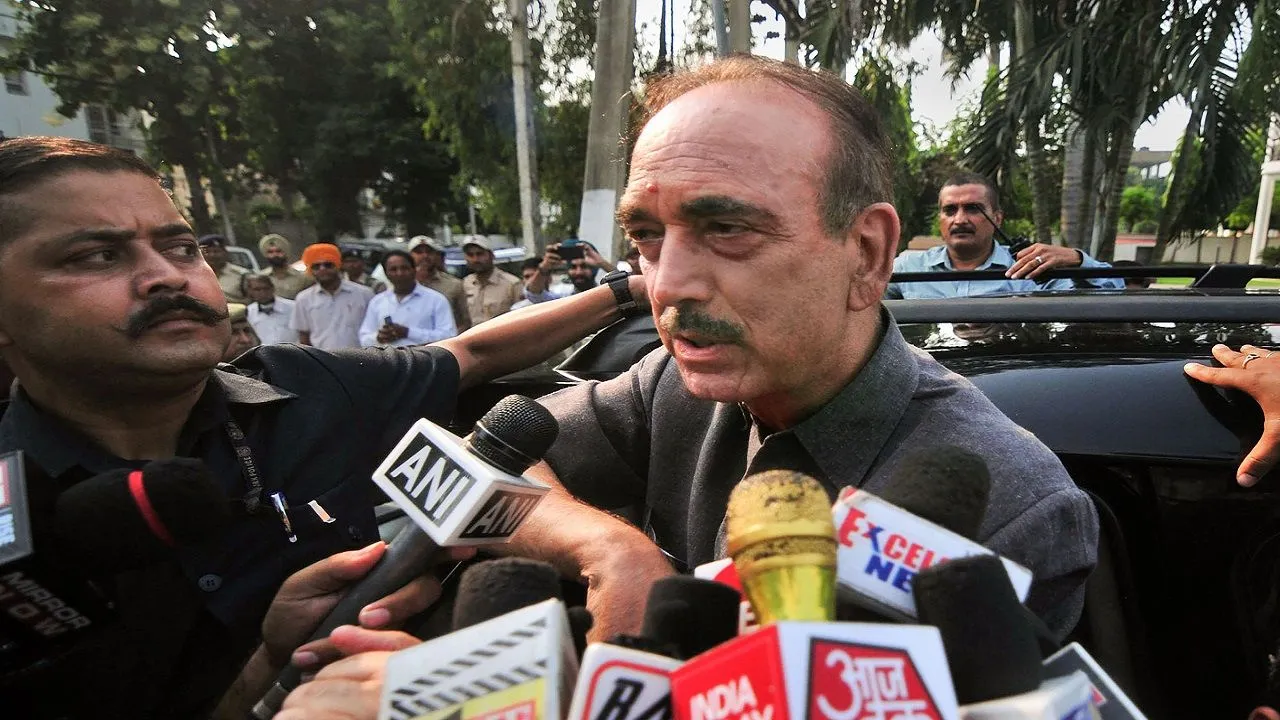No Democracy In J-K, Article 370 Abrogation Makes People Live In Fear: Ghulam Nabi Azad