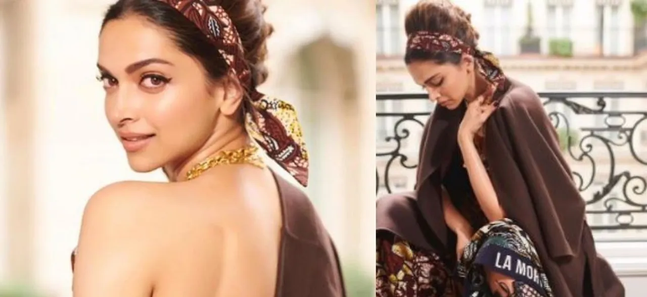 In Pics: Deepika Padukone Swirls Vintage Storm On First Day At Paris Fashion Week 2019