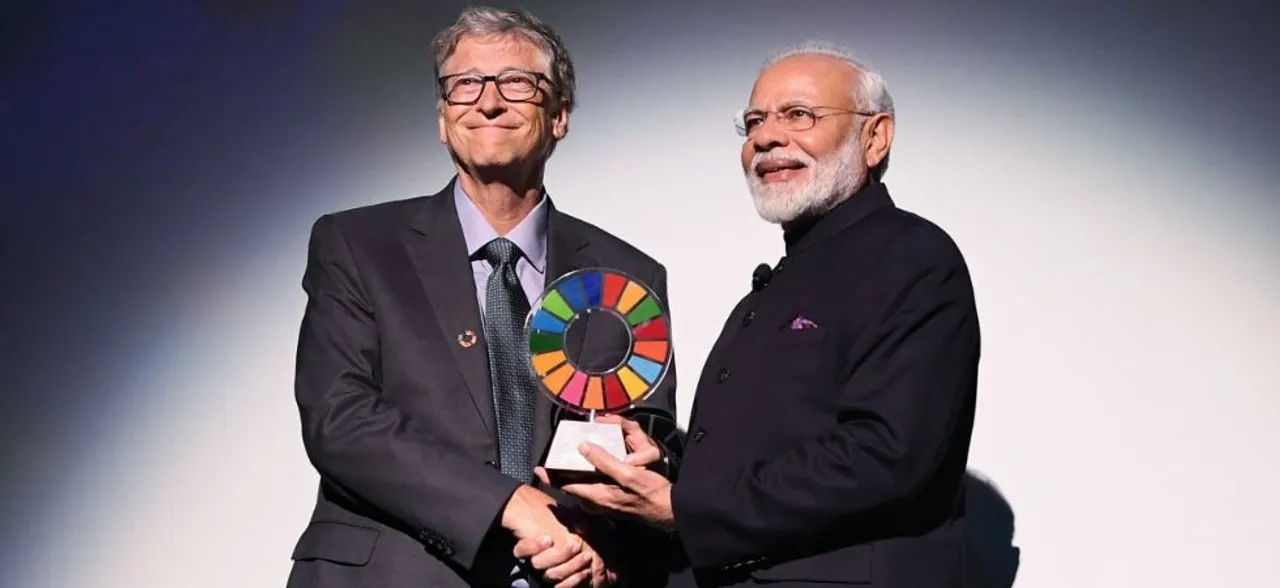 Global Goalkeeper: PMâ€‰Modi Gets Bill And Melinda Gates Foundation Award For â€˜Swachh Bharatâ€™