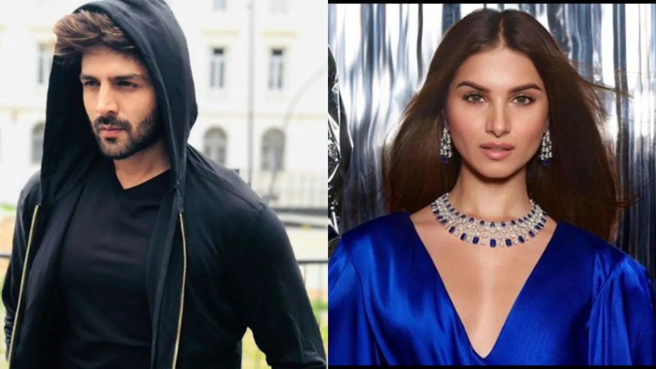Kartik Aaryan And Tara Sutaria Spotted Wearing Same 'ENGAGEd' T-Shirt; Fans Wonder 'What About Sara'