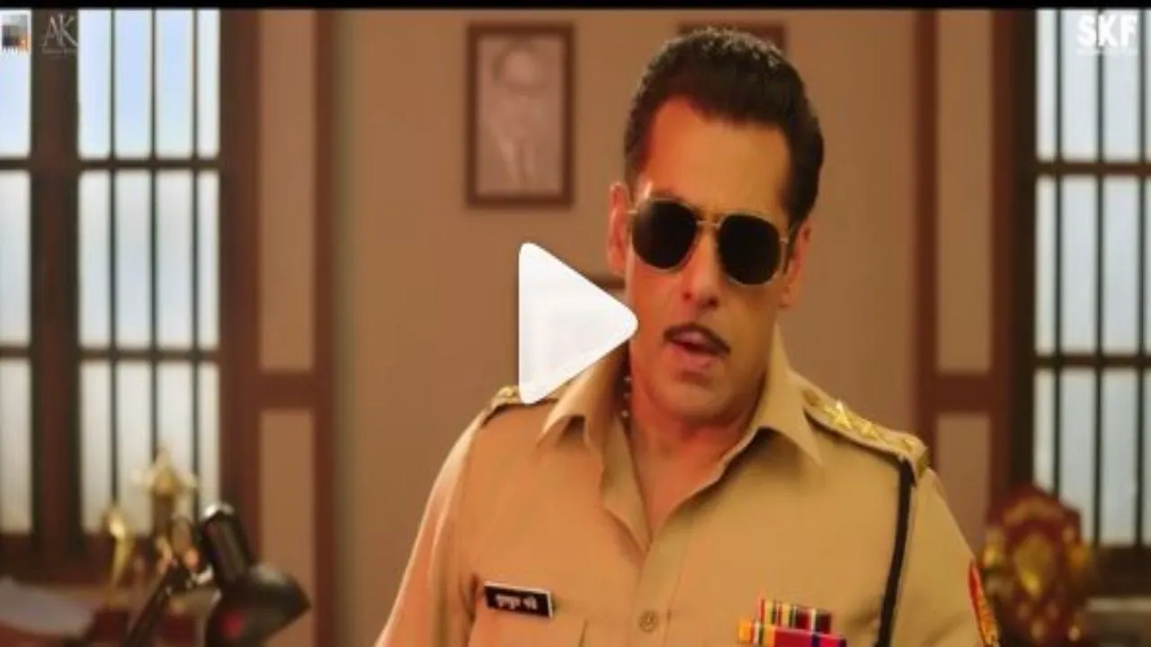 Dabangg 3: Salman Khan introduces Chulbul Pandey; Makes Major Announcement