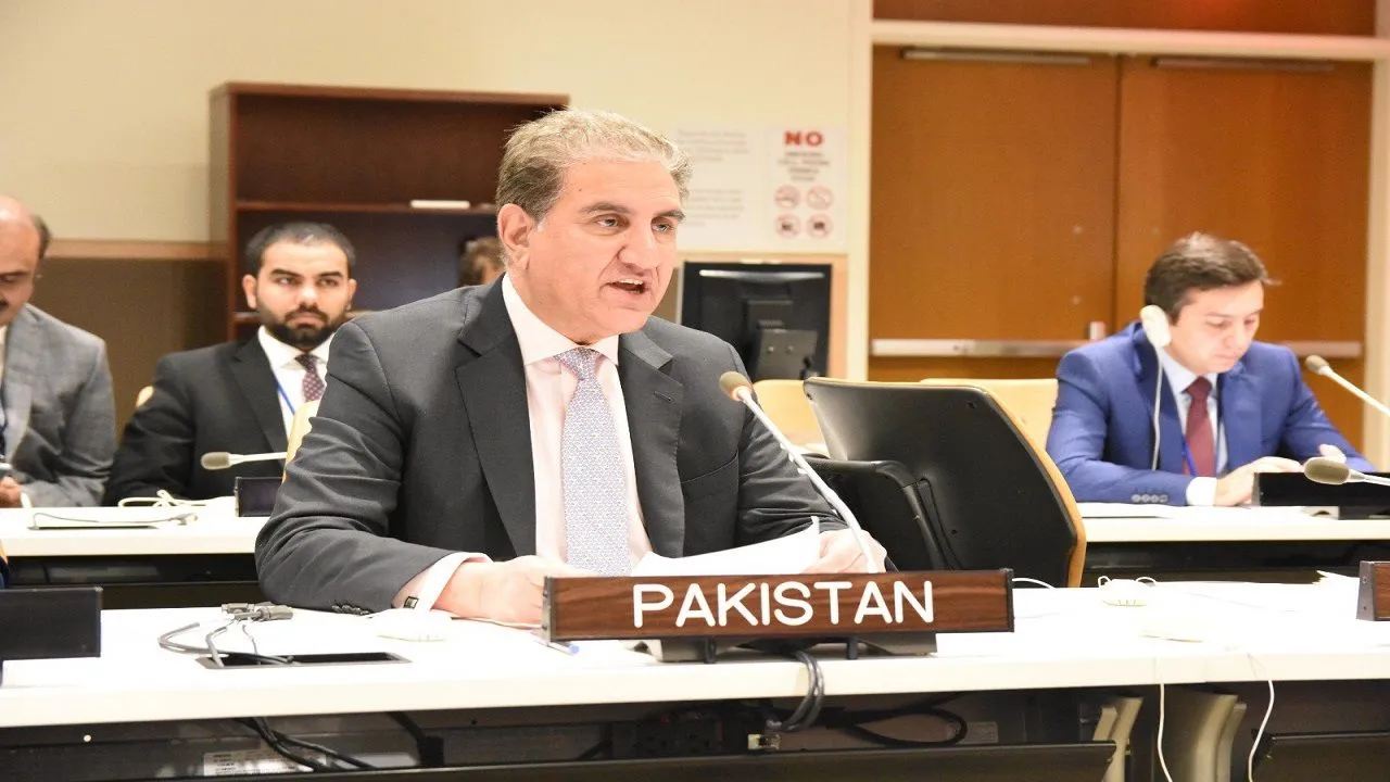 Watch: Pakistan Foreign Minister Qureshi Loses It After Journalist Questions Fake UNHRC Claim 