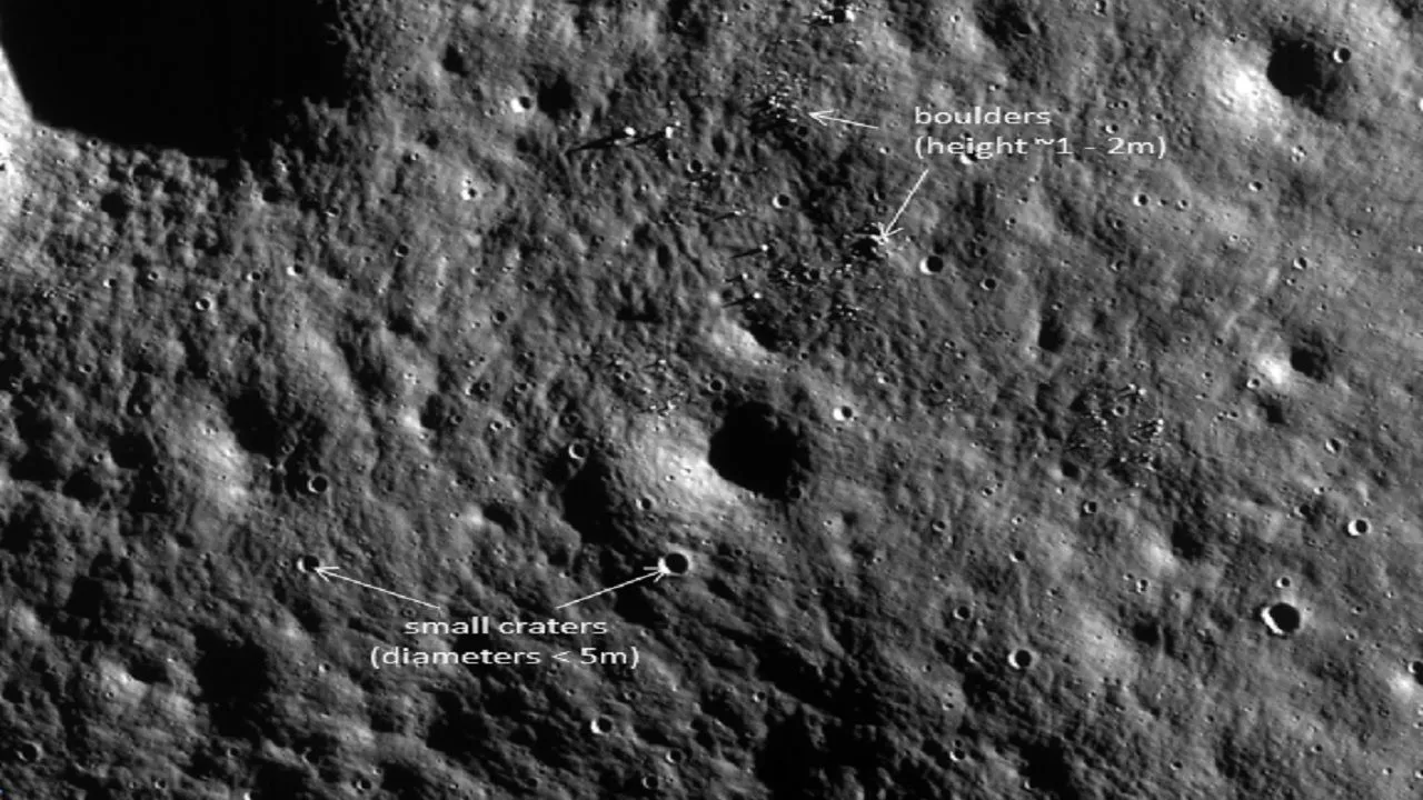 Chandrayaan-2: ISRO Releases Pictures Of Moon Surface