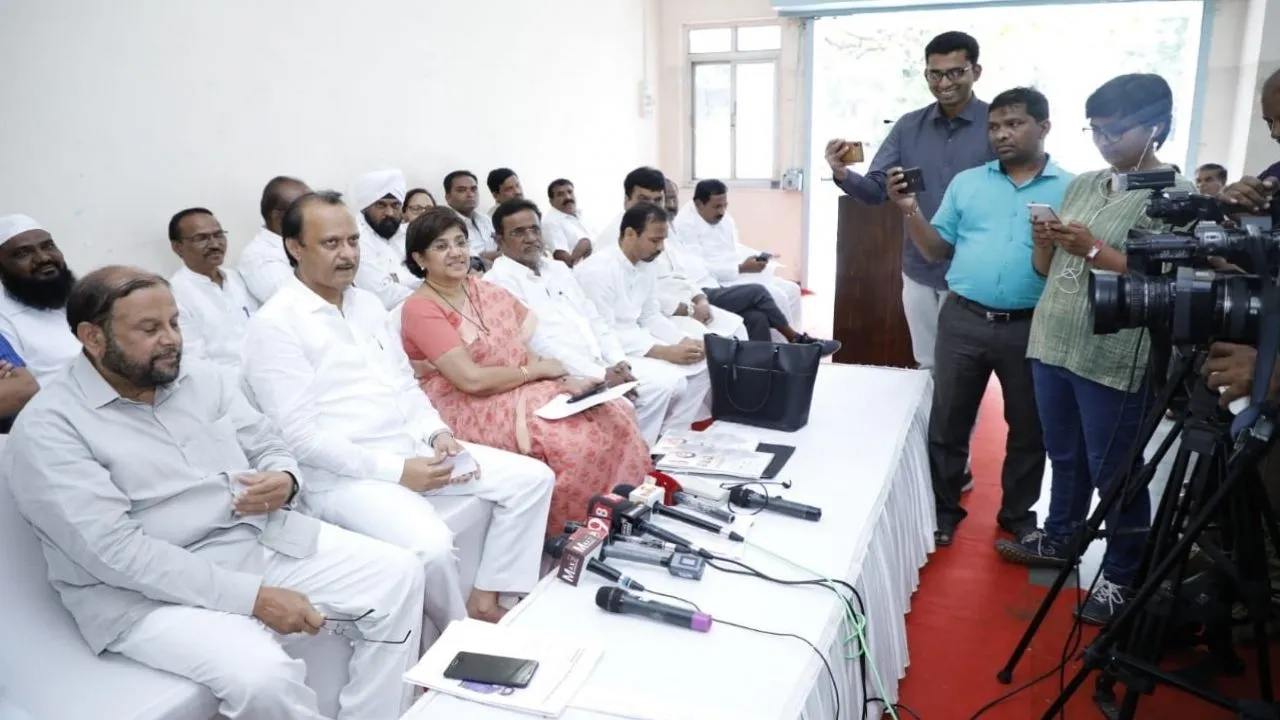 Ajit Pawar Downplays Rumours Of Congress-NCP Merger After Sushilkumar Shindeâ€™s Remark