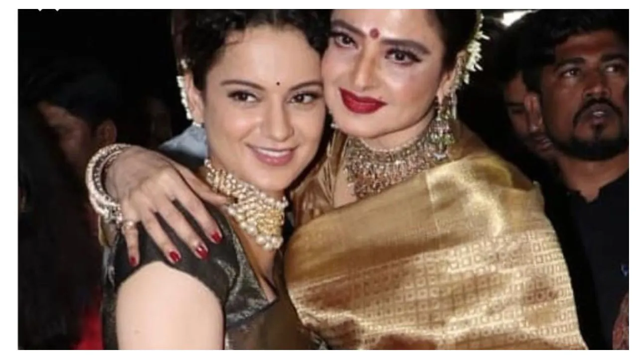 â€˜â€™She Is Wannabe Rekha Jiâ€™ Tweets Rangoli Chandel On Sister Kangana Ranaut