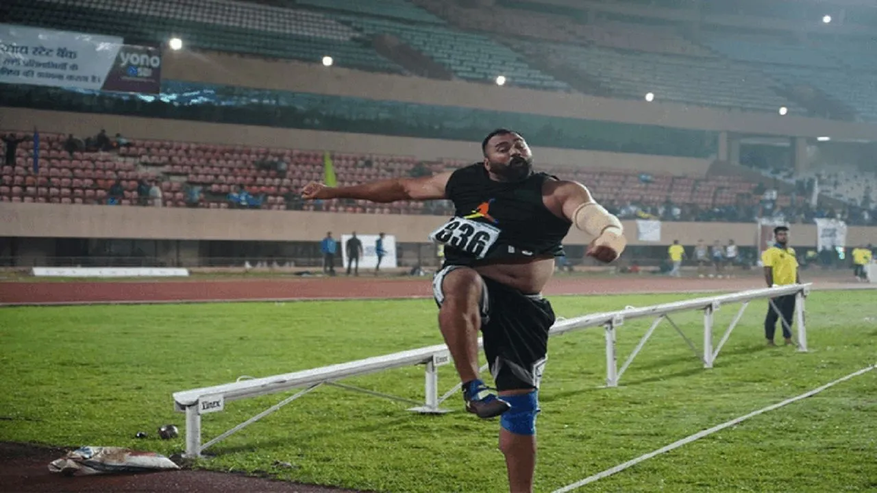 Tajinder Pal Singh Toor Breaks Own Shot Put National Record In Athletics Championships