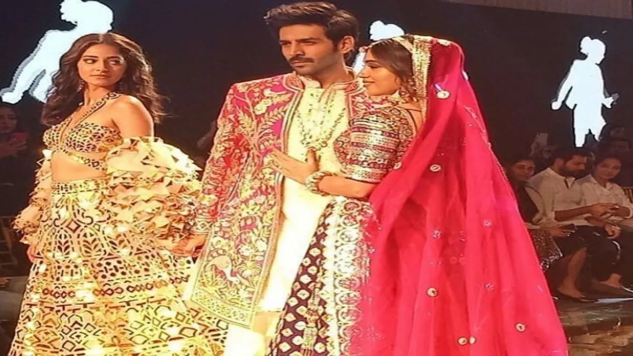 Kartik Aaryan, Bhumi Pednekar And Ananya Panday turn Show Stoppers For Abu Jani and Sandeep Khosla Show