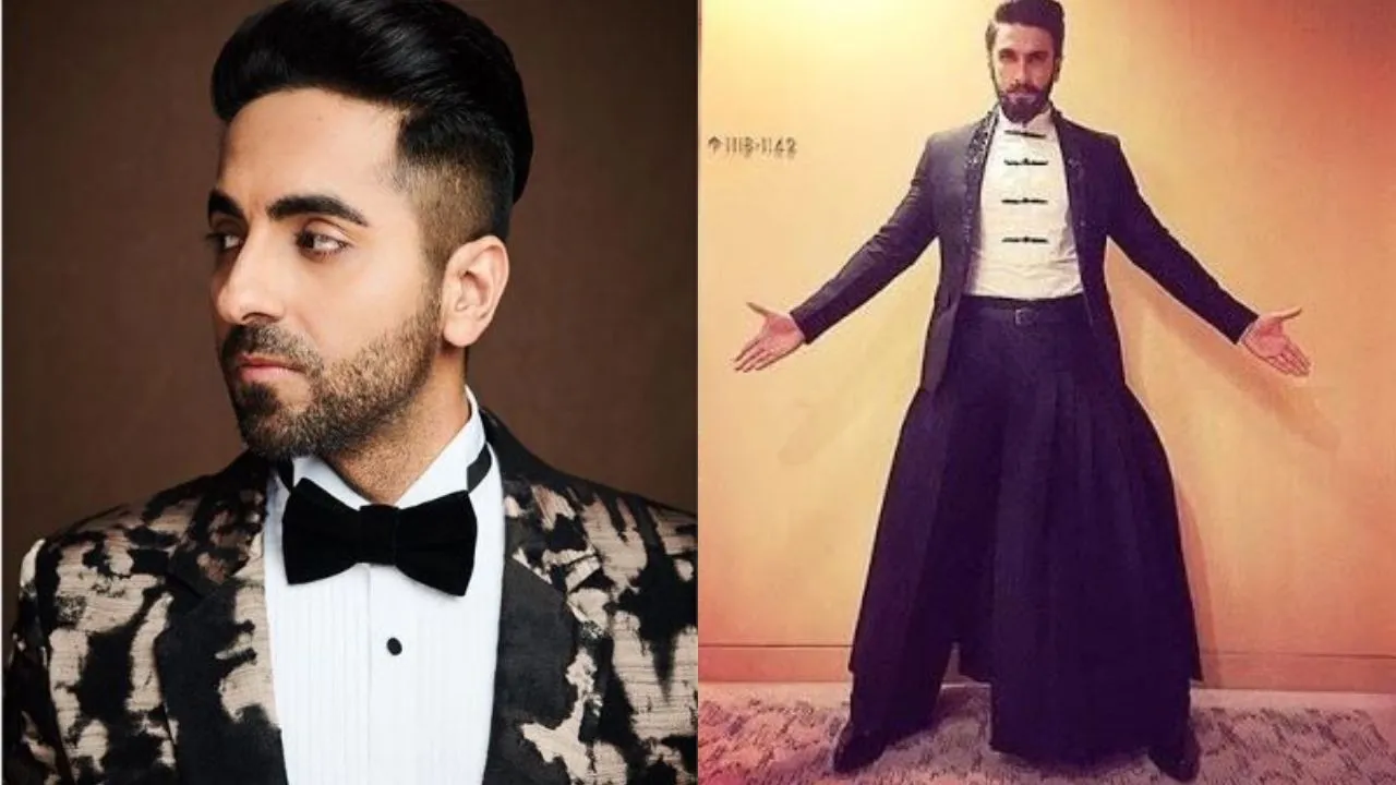 In Pics: Ayushmann Khurrana Posts Pic Dressed In Skirtâ€™ Fans Ask â€˜Did Ranveer Singh possess youâ€™