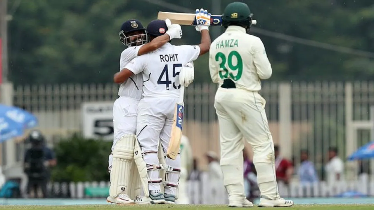 Rohit Sharma Ton Continues India's Dominance As Bad Light Ends Play Early In Ranchi