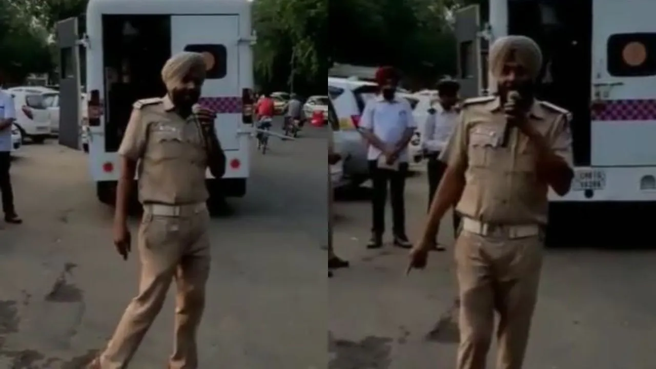 Chandigarh Cop Sings His Rendition Of Bolo Ta Ra Ra To Control Traffic, Check Daler Mehndiâ€™s Epic Response