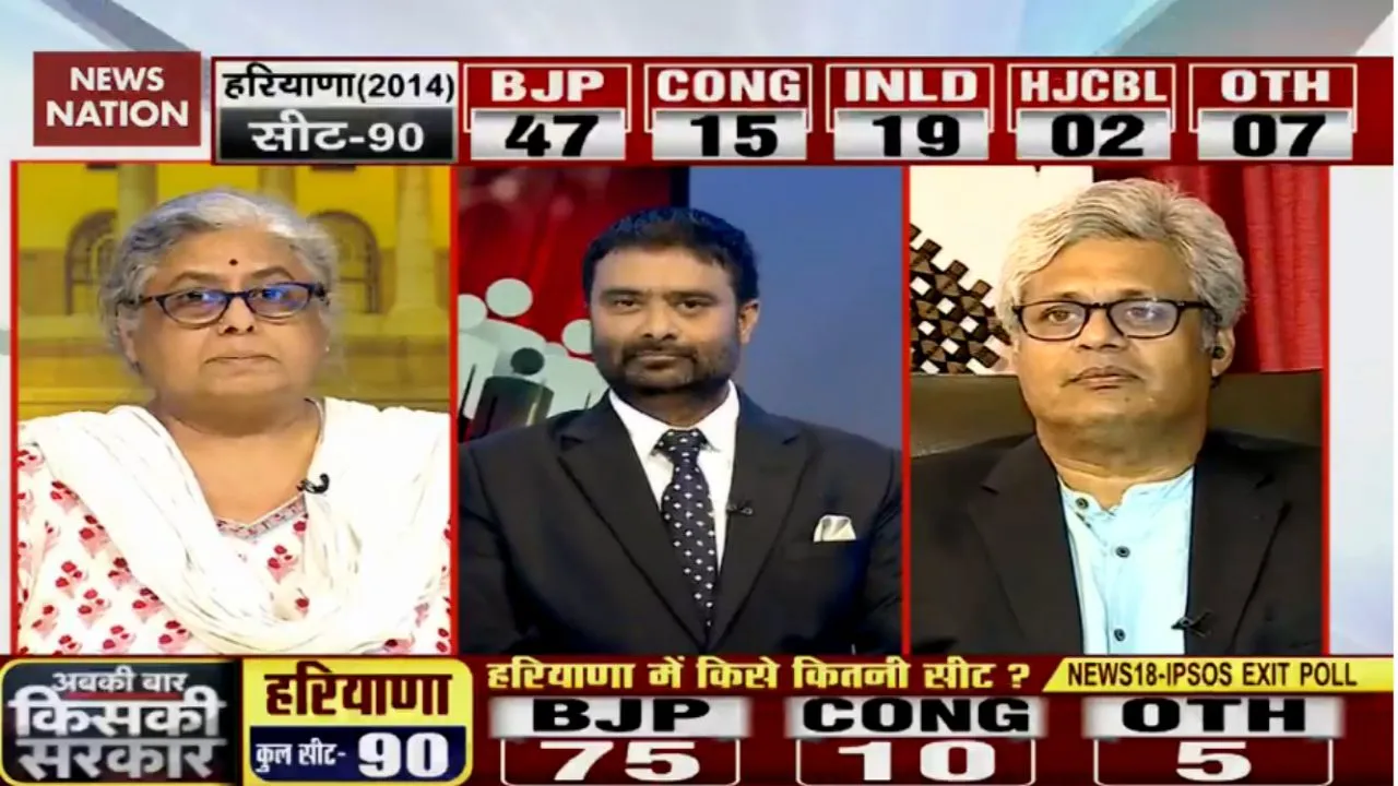 Watch | Aditi Phadnis, MK Venu Explain Why It's BJP Walkover In Maharashtra, Haryana 