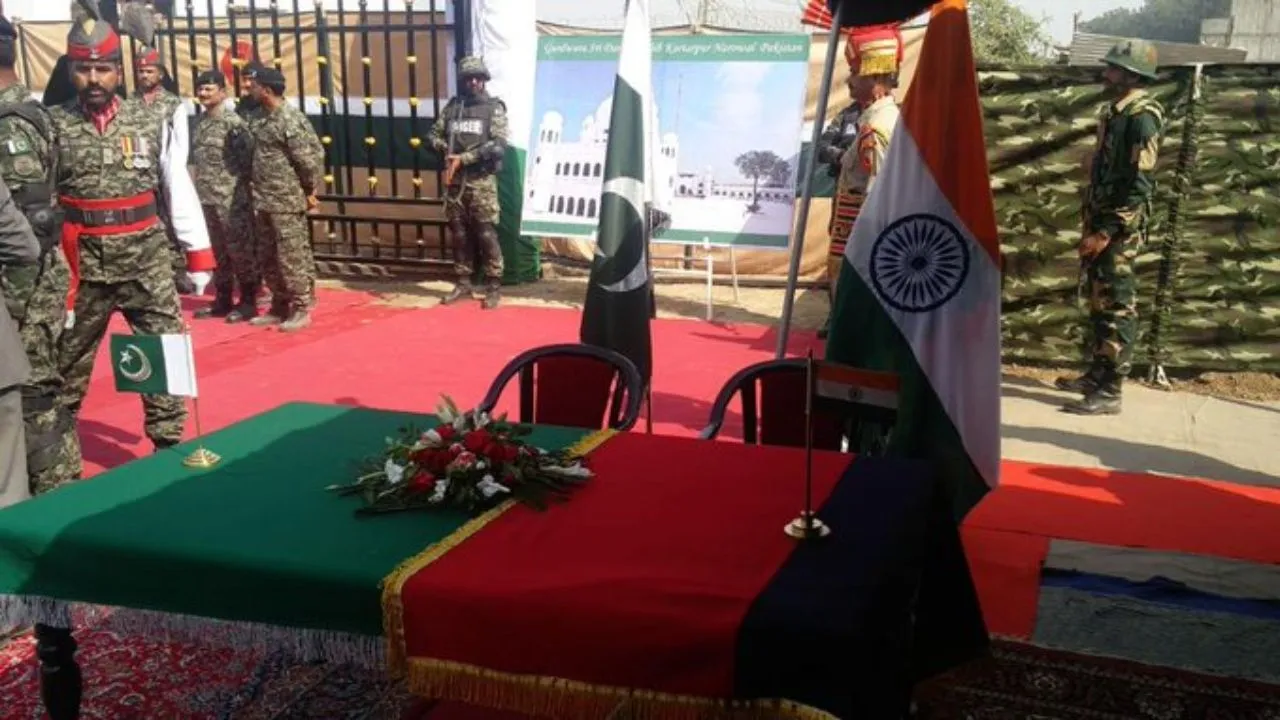 India, Pakistan Sign Kartarpur Corridor Agreement At 'Zero Line' Near Dera Baba Nanak In Gurdaspur