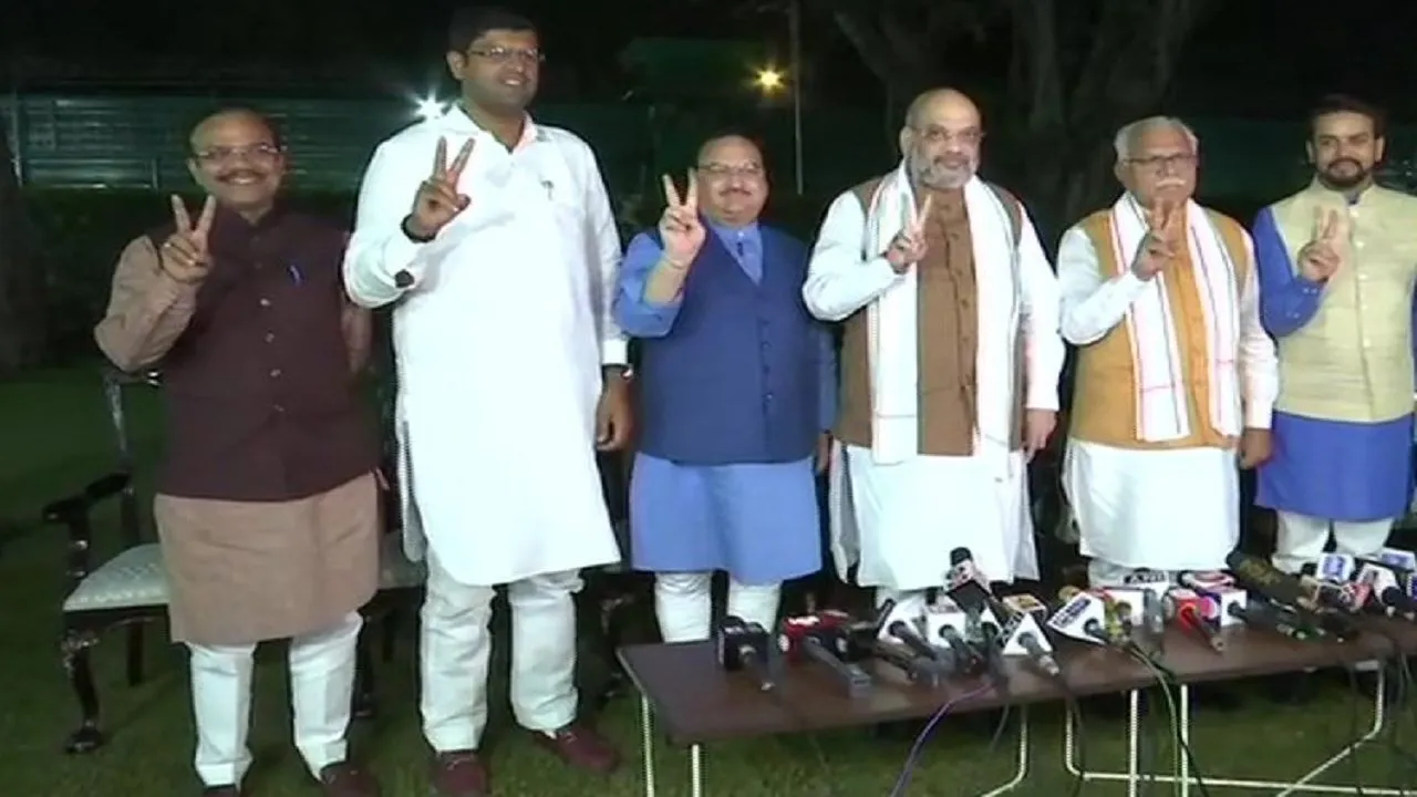 BJP, JJP Seal Alliance Deal In Haryana, Dushyant Chautalaâ€™s Party To Get Deputy CM Post: Amit Shah