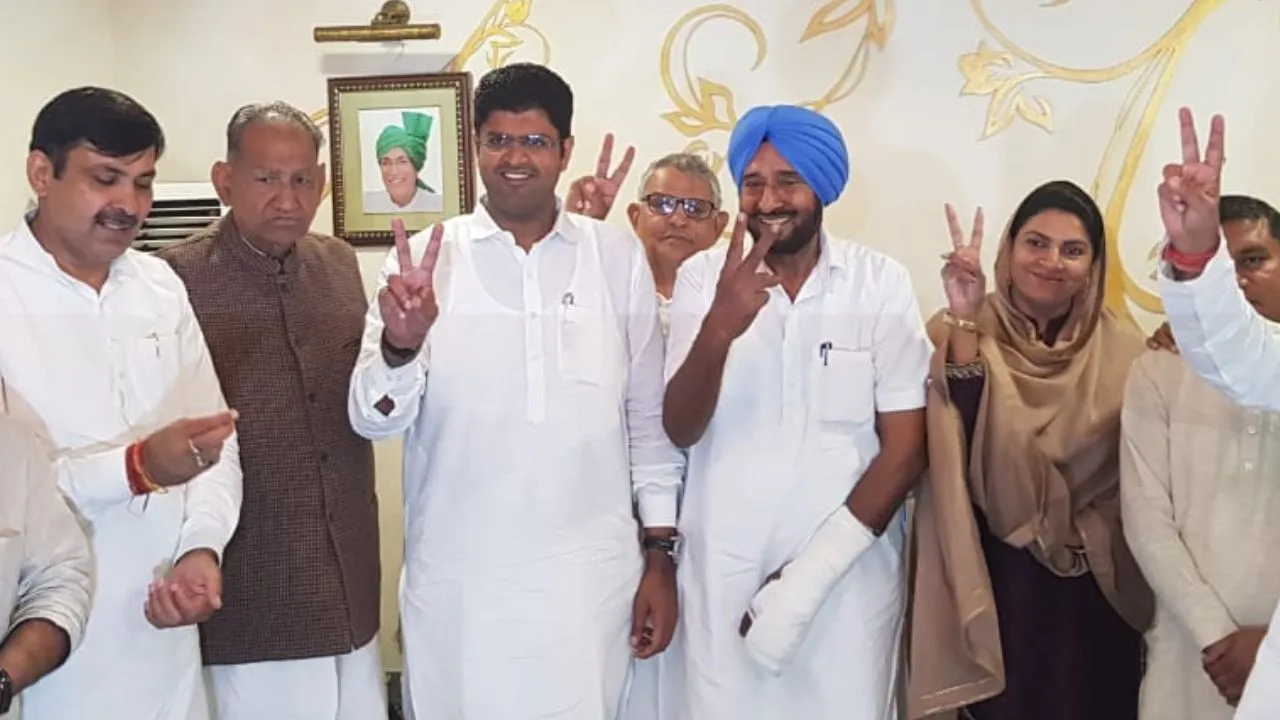 Haryana: Dushyant Chautala Elected Leader Of JJP Legislative Party