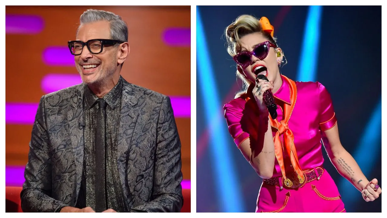 Jeff Goldblum Records A Duet With Miley Cyrus 