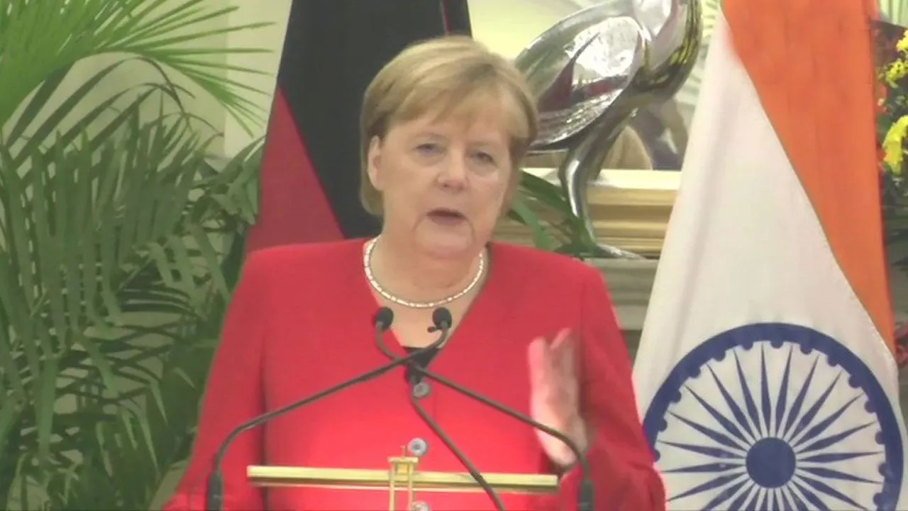 Situation In Kashmir Must Improve, Says German Chancellor Angela Merkel