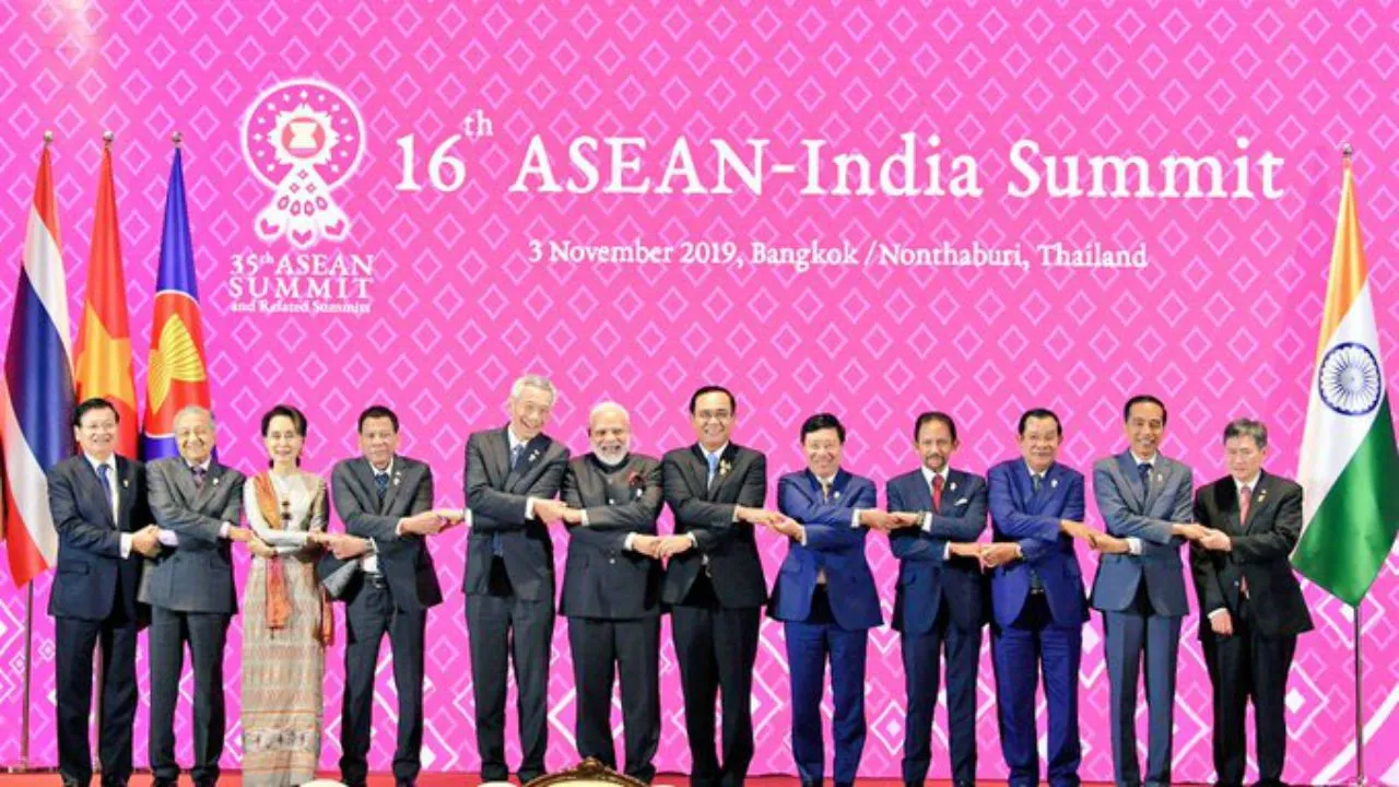 PM Narendra Modi Presents Blue-Print For Expansion India-ASEAN Ties