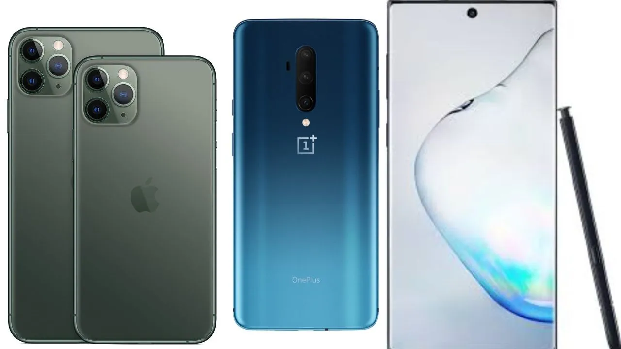 iPhone 11 Pro Max Vs OnePlus 7T Pro Vs Samsung Galaxy Note 10+: COMPARISON