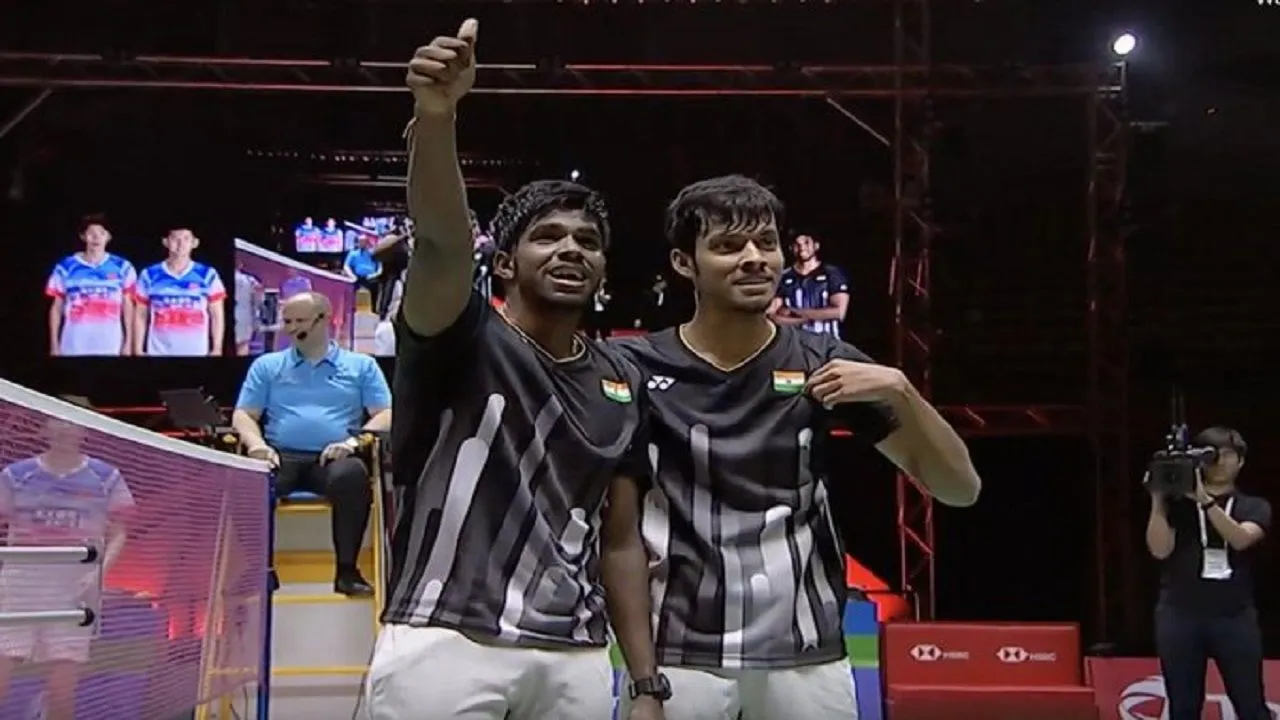 Satwiksairaj Rankireddy and Chirag Shetty Enter China Open Badminton Semifinal
