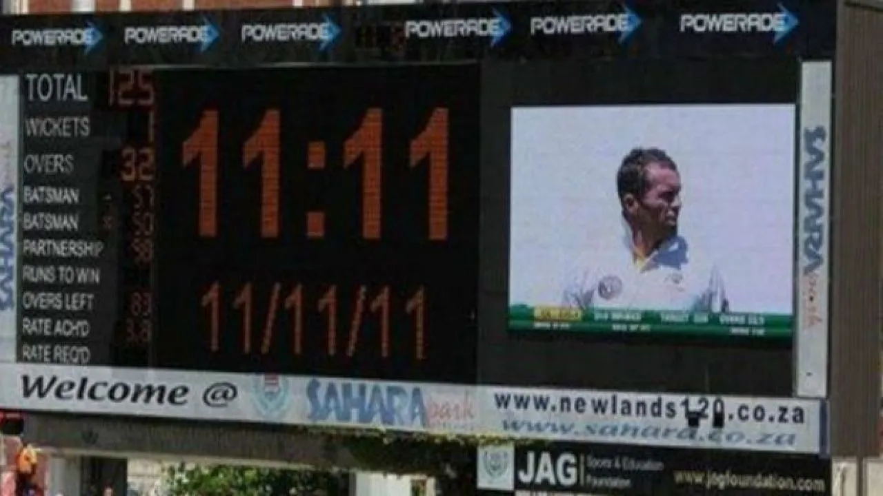 On 11/11/11, South Africa Needed 111 To Win At 11:11 AM Vs Australia