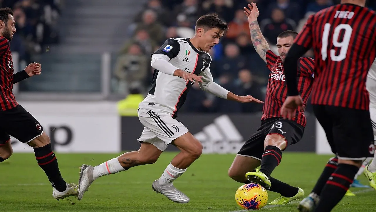 Paulo Dybala Helps Juventus Beat AC Milan And Stay On Top Of Serie A