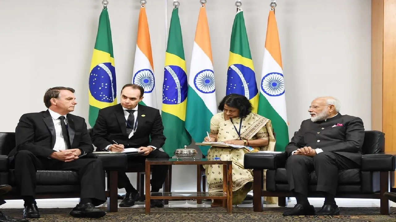 PM Narendra Modi Meets Bolsonaro, Invites Him To Republic Day Parade