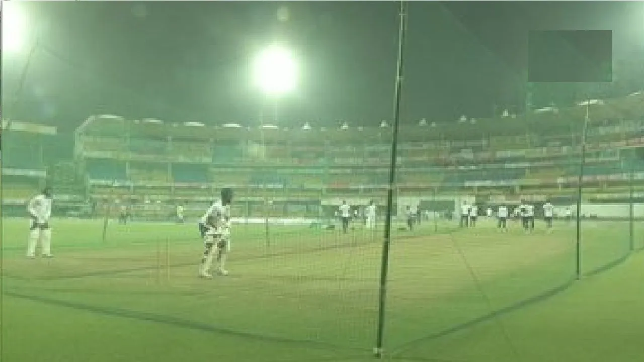 Pink Test Build Up: Rohit And Pujara Face Ashwin First Time Under Lights