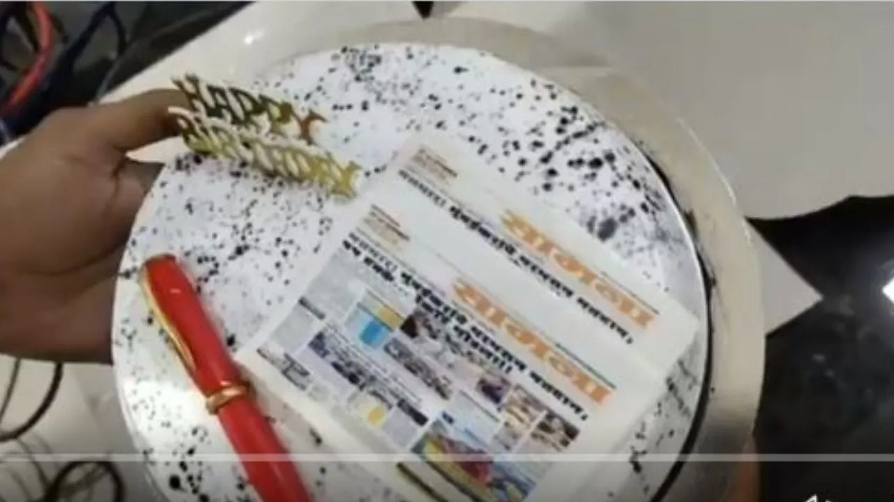 On Birthday, Sanjay Raut's 'Saamana Cake' And Shiv Sena CM For 25 Years Wish 