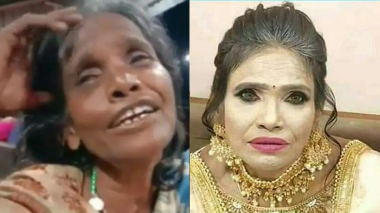 Ranu Mondalâ€™s Latest â€˜Makeupâ€™ Photos Give The Internet Fodder For Hilarious Memes